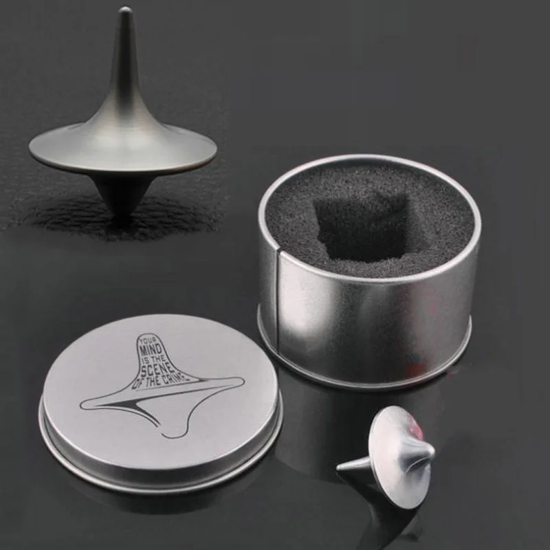 

Freeshipping Creative Toy Spinning Top Inception Mini Magic Metal Gyro Gift For Exquisite Collection Decor Birthday