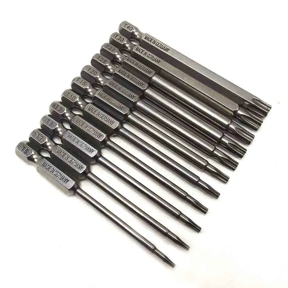 

11pcs 75mm S2 Steel Screw Driver Screwdrivers Kit Magnetic Hand Tools Hex Torx Head Drill Screwdriver Set Bits