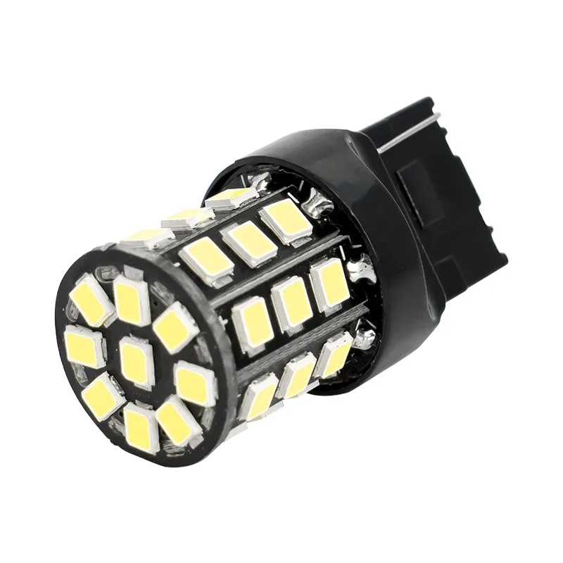 1 шт. W21W 7440 T20 Одиночная струна 33 SMD 2835 Светодиодный автомобильный парковочный светильник s задние лампы Автомобильный дневной ходовой светильник красный белый янтарный, оранжевый