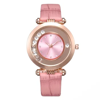 

Luxury Women Watches Fashion Diamond Rose Gold Ladies Watch Casual Leather Stainless Steel Quartz Wrist Watch Relogio Feminino