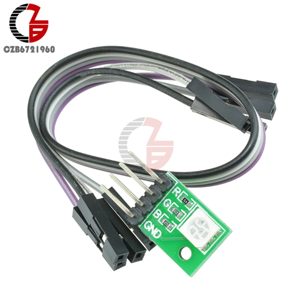

5050 SMD RGB LED Module PWM Adjustable LED Controller Board for Arduino MCU