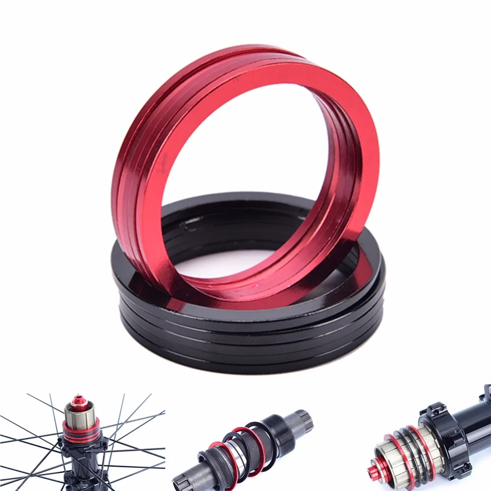 5Pcs 2mm Alluminium Alloy Bicycle Hub Spacer Gasket Spacer Mountain