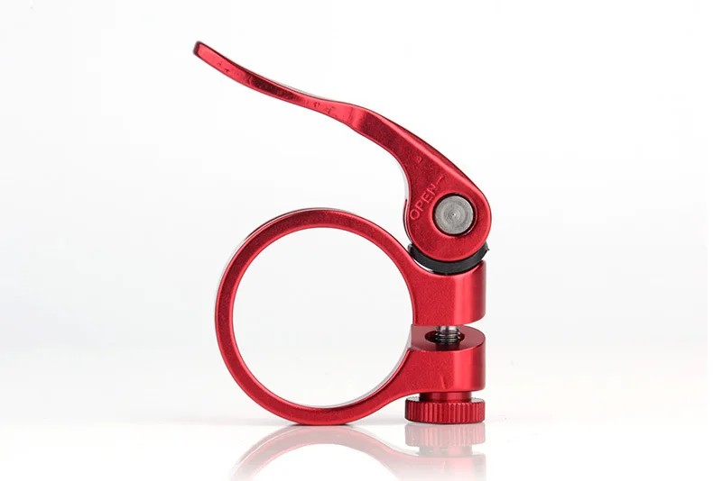 GUB Bicycle Seat Post Clamp Aluminum Alloy Quick Release Bike Seatpost Clamps Clamping Clip Bike Parts 31.8mm 34.9mm