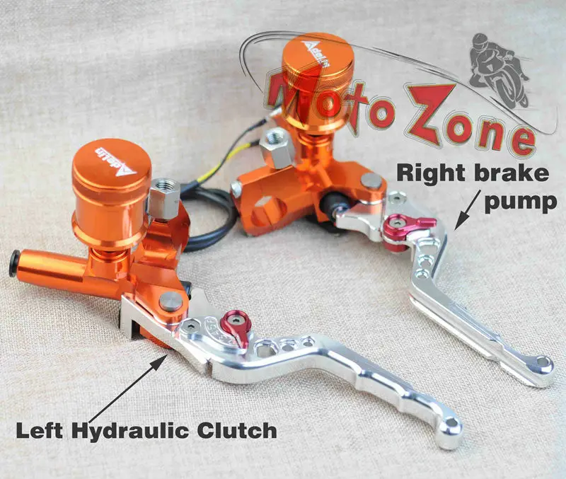 Мотоцикл Гидравлический тормозной насос сцепления комплект мотоцикл рычаг руль поршень главный цилиндр для honda yamaha kawasaki suzuki