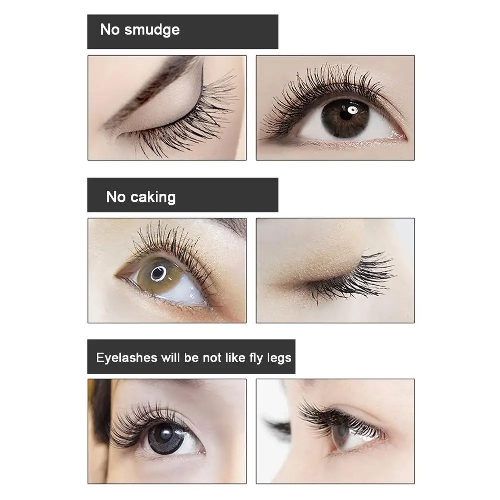 Mascara Waterproof Sweat proof Non smudge Thick Eyelashes 36H Mascara Beauty Makeup Black Thick Lengthening Eye 5