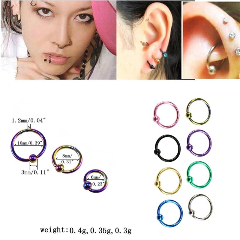 Nasenring Septum Hoop Edelstahl Lippenpiercing Silber Septum Gold Schwarz 8 Farben Gefalschte Nase Piercing Clip In Die Nase Piercing Clip Nose Ringnose Ring Septum Aliexpress