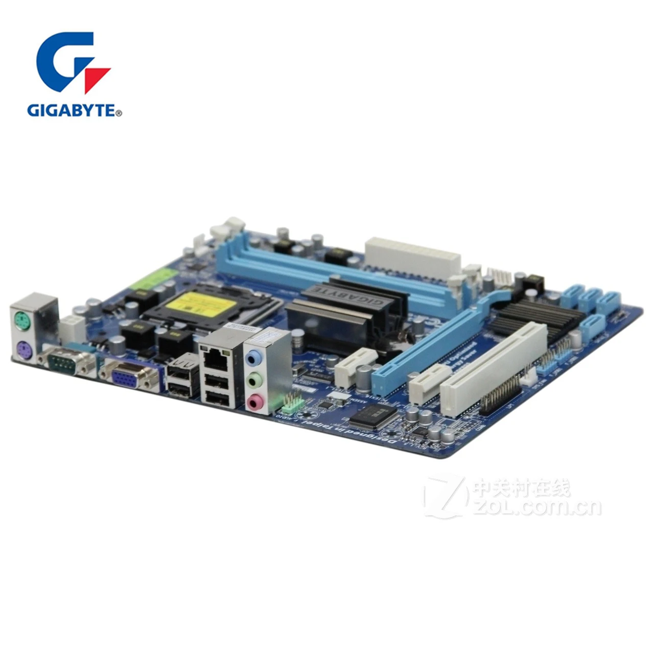 100% Gigabyte GA G41MT S2P материнская плата LGA 775 DDR3 USB2.0 десктопная для Core 2 Intel G41 D3H S2 P