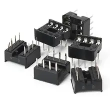 20 ADET 8-Pin 8 pins DIL DIP IC Soket pcb dayanağı Bağlayıcı YENI IYI KALITE