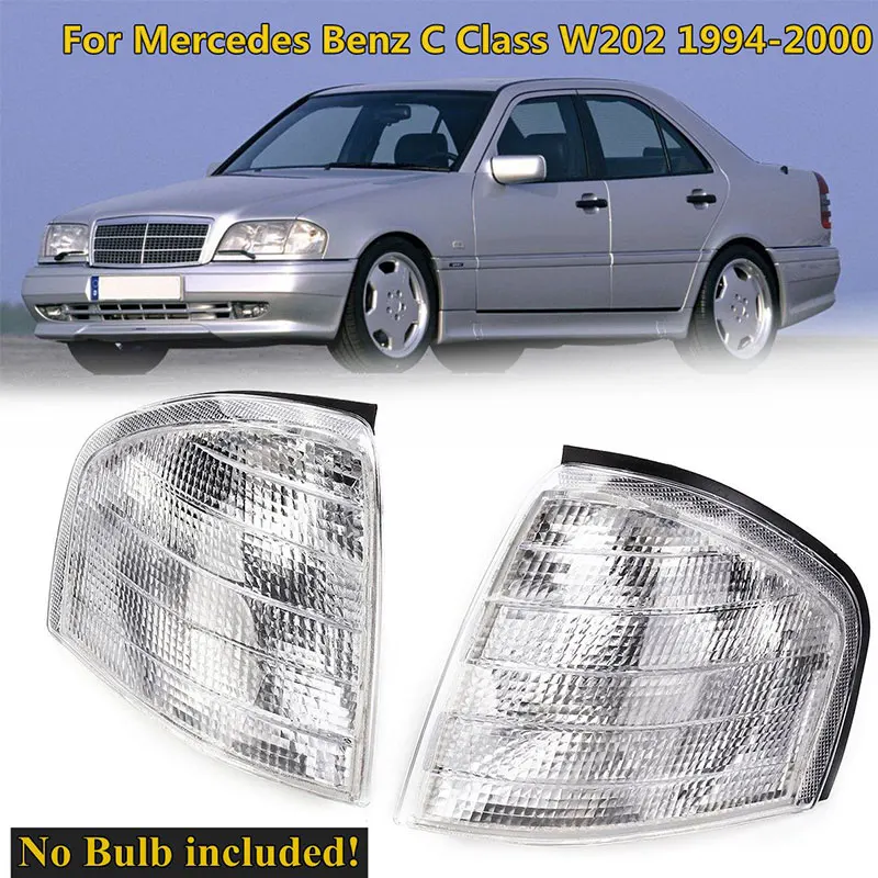 

Clear Turn Signal Led Lamps Mirror Auto Corner Lights For Mercedes Benz C Class W202 1994-2000 Car Modification Accessories