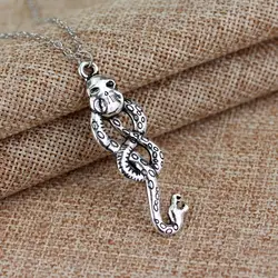 Harri Potter5PCS кулон ожерелье волшебник Волшебный мир брелок змеиная кожа подарок на день Святого Валентина ожерелье фигурка косплей игрушки
