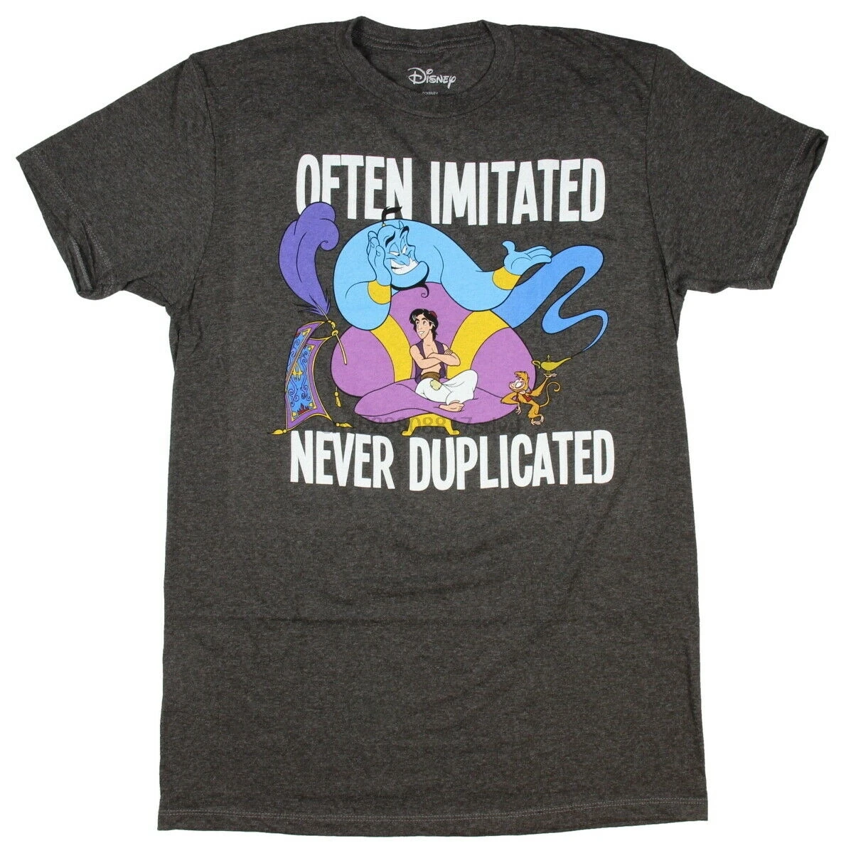 

T-shirt For Man Men Aladdin Genie Often Imitated Never Duplicated T-shirt