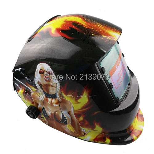 High Quality Girl Solar Auto Darkening Welding Mask/Helmet/ Lens MIG