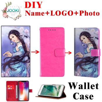 

Flip Cover For Huawei Honor 10i Wallet Case Custom Made DIY Design Customized Phone for Huawei Y9 2018