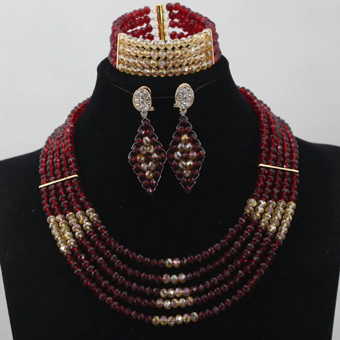 Amazing African Costume Jewelry Set Bridal Jewelry Sets Nigerian