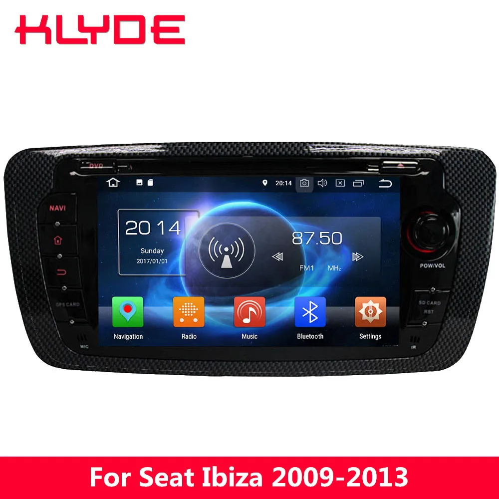 Top KLYDE 7" Octa Core Android 8.0 7.1 4G WIFI 4GB RAM 32GB ROM Car DVD Player Stereo GPS For VW Seat Ibiza 2009 2010 2011 2012 2013 0 Top KLYDE 7" Octa Core Android 8.0 7.1 4G WIFI 4GB RAM 32GB ROM Car DVD Player Stereo GPS For VW Seat Ibiza 2009 2010 2011 2012 2013 0