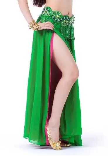 Высокое качество Женская дешевая египетская юбка, костюм для танца живота на продажу NMMQ0010 - Цвет: only skirt