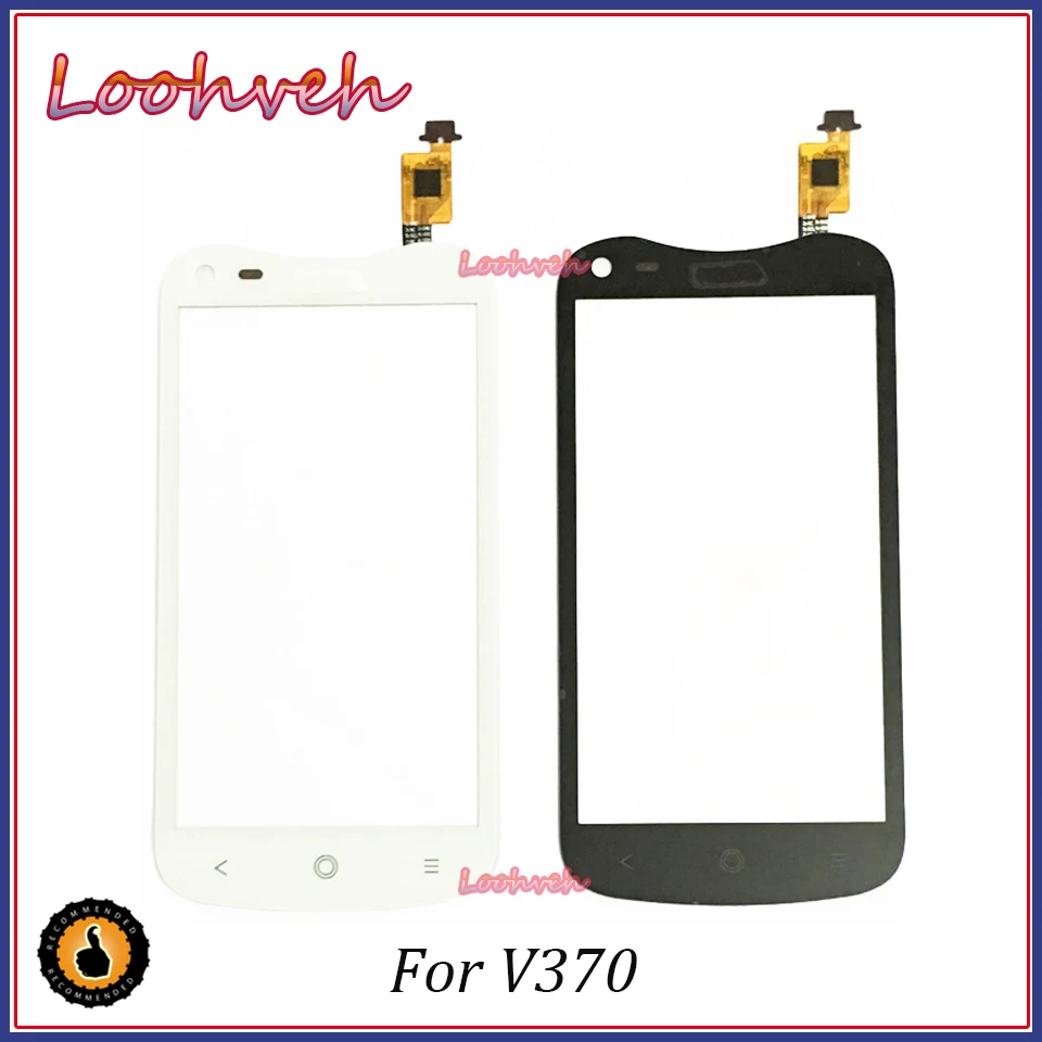

High Quality 4.7" For Acer Liquid E2 V370 Touch Screen Digitizer Sensor Outer Front Glass Lens Panel Black White