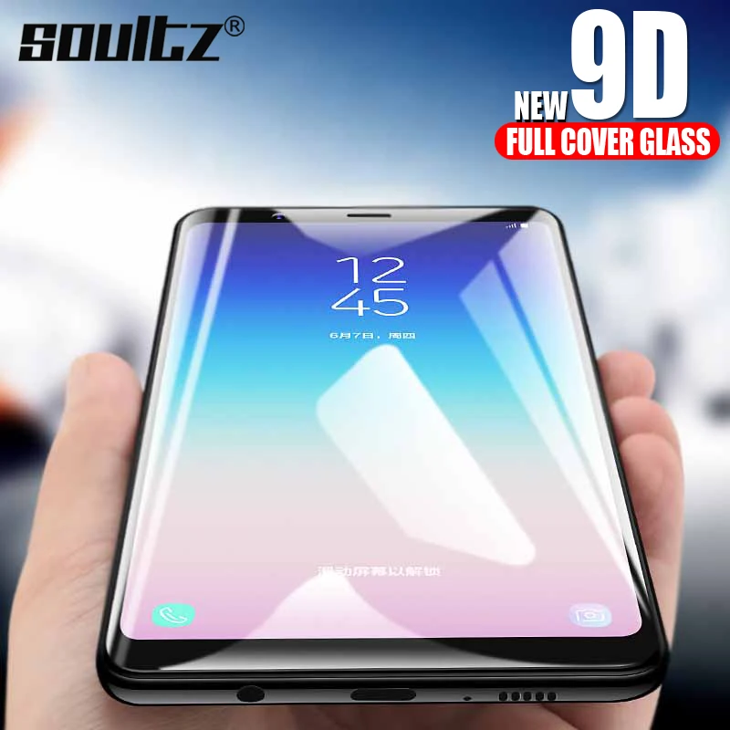 9D защитный Стекло на самсунг Galaxy A7 A9 A8 2018 A5 2017 Экран протектор для J8 J4 J6 закаленное