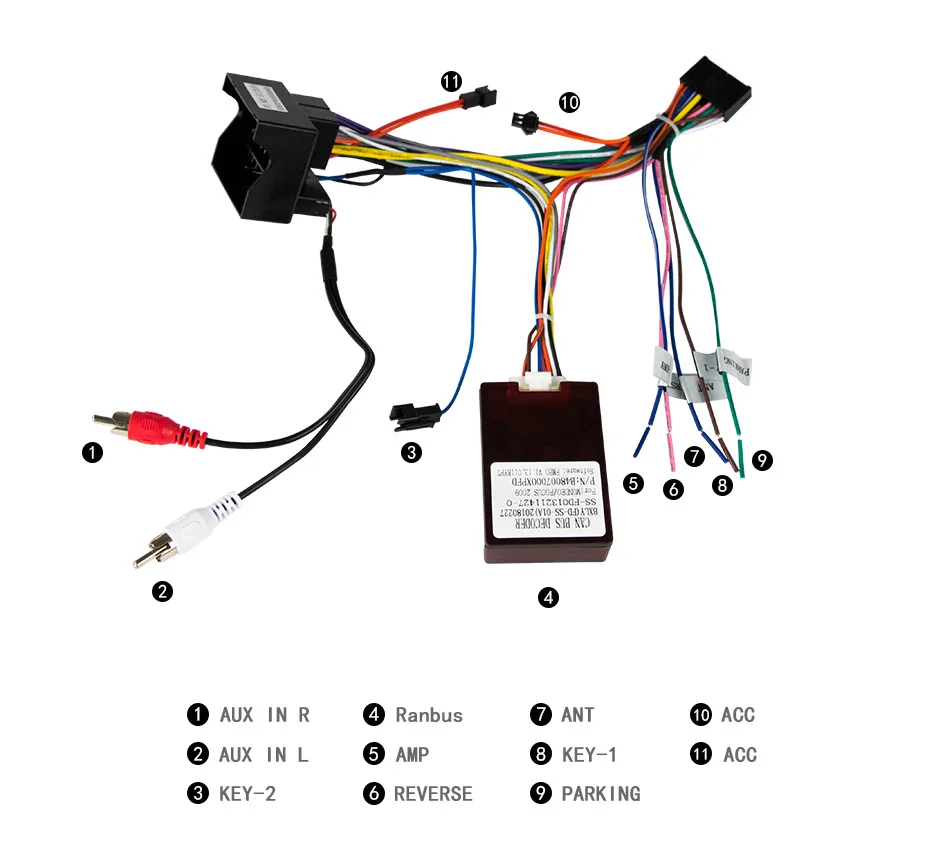 Cheap Eunavi 2 din Android 9.0 Car DVD Player for Ford focus II Galaxy Transit Tourneo Mondeo 2din GPS Multimedia radio Headunit IPS 25