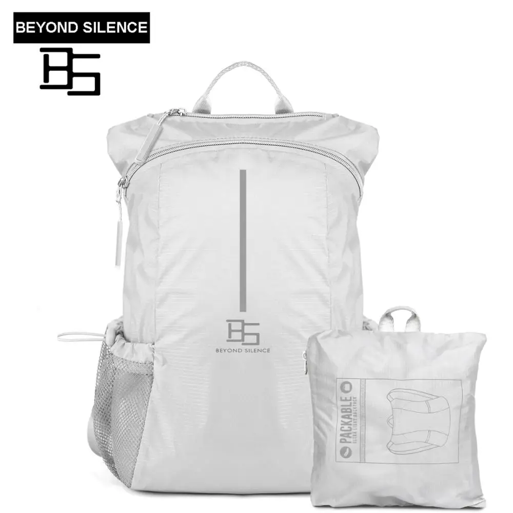 

BS New Women Backpack Waterproof Ultra Lightweight Fashion Small Backpack Foldable Hiking Shopping Shoulder Bags for Women 2019