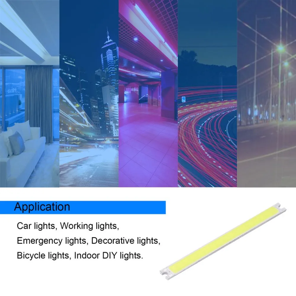 12 V 5 W светодиодный свет Газа 100x8 мм светодиодный модуль теплый белый холодный белый Цвета дополнительно света удара бар DIY свет комплект