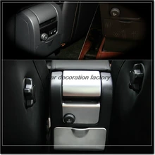De coches de estilo encendedor de cigarrillos de acero inoxidable en la parte trasera cubierta decorativa para volvo s60 v60 xc60