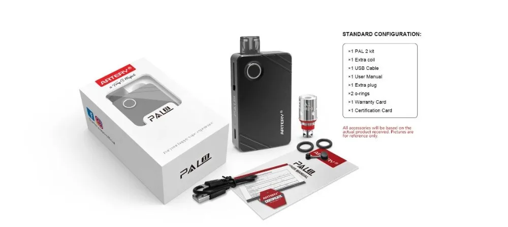 Artery PAL II 1000mAh Kit-2