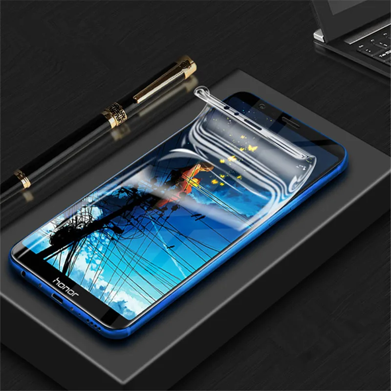 10D полное покрытие мягкая Гидрогелевая пленка для huawei honor 9 8 lite V10 V9 Play V20 8X Защитная пленка для экрана для honor 10 пленка не стекло