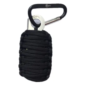 

Carabiner tools 550 Paracord Outdoor Camping Survival Kit Fishing Kit and Sharp Eye Knife