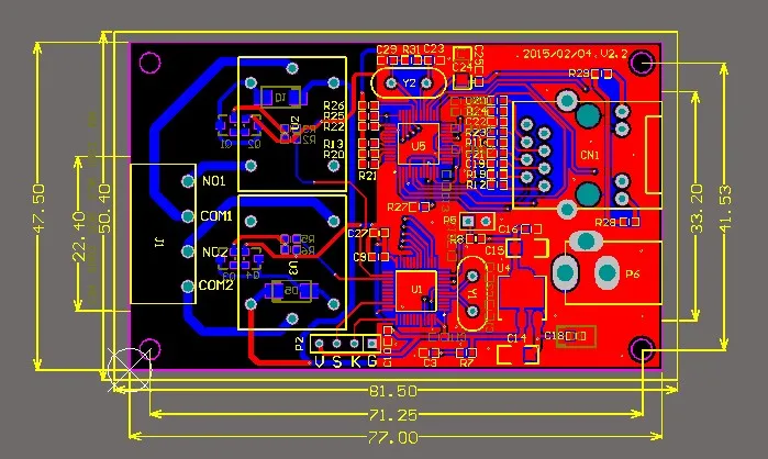 Сетевое реле Ethernet реле 2 дистанционного переключателя умный дом IP реле