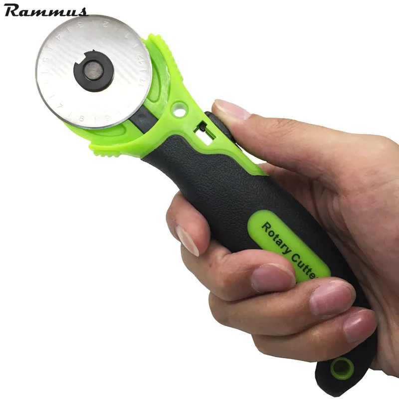 Rammus 45mm Rotary Cutter Blade Circular Cut Patchwork Fabric Leather Knife Paper Vinyl Craft Machine Sewing DIY Tool | Инструменты