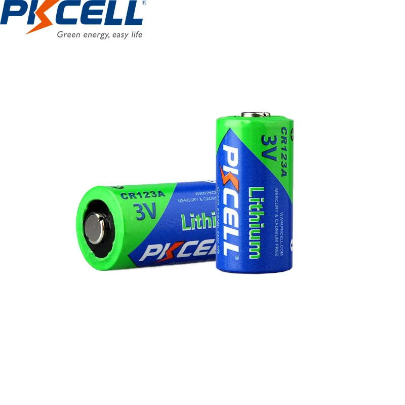 8 шт. PKCELL CR123A 3V Батарея CR123A CR123 CR17345(CR17335) 16340 CR 123 CR17335 123A 2/3A Батарея литиевые батареи для Камера