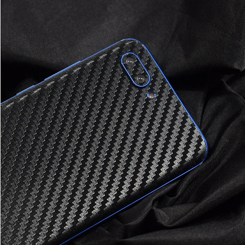 New 3D Carbon Fiber Kulit Bungkus Film Pelindung Ponsel Kulit kembali pasta Film Pelindung Stiker Untuk Huawei Honor 10