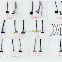 10 x общие кабели LVDS для контроллера панели ЖК-дисплея