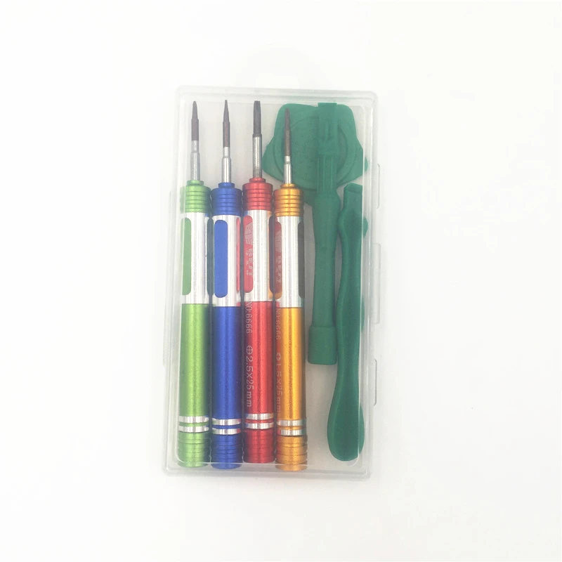 

Lyenn 7 in 1 Repair Tools Kit for iPhone 7 7G Plus 5.5 inch Teardown Opening Tools Kit Metal Screwdriver Set with Storage Box