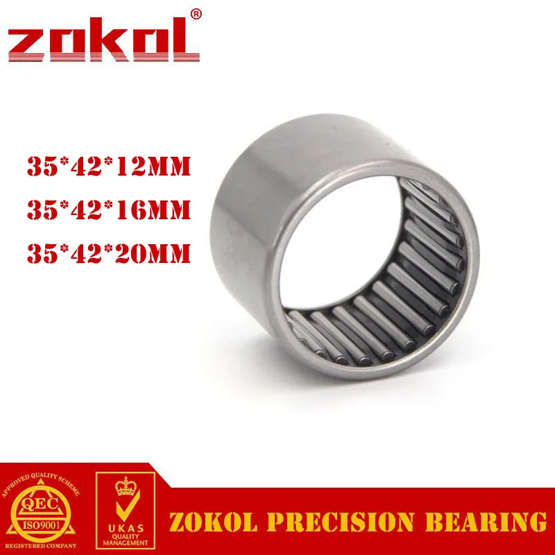 

5Pcs/Lot HK3512/3516/3520 Needle Roller Bearing 35*42*12/16/20 ZOKOL