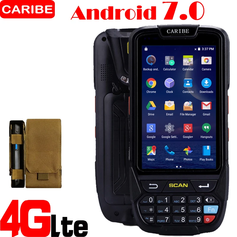 CARIBE اللاسلكية الباركود ماسحة المحمولة محطة تعمل باللمس PDA ل مستودع