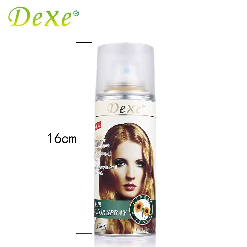 138ml Dexe Hair Coloring Dyeing Spray Disposable Temporary Instant