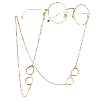 

HOT Non-slip Alloy Glasses Chain Beard Glasses Frames Feather Shapes Charms Sunglasses Chains Unisex Eyewear Accessories