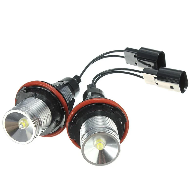 2pcs/set 6W Canbus LED Angel Eyes Halo Side Marker Light Bulb For B-M-W E39 E81 E60