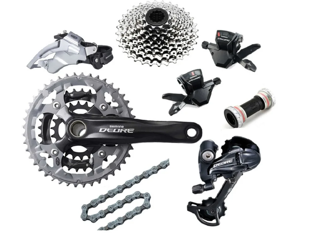 DEORE M590 3x9S 27S Groupset Derailleurs для горного велосипеда гоночных и тренировочных