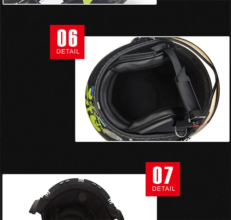 Moto rcycle шлем Chopper с открытым лицом винтажный шлем 210c4 moto Casque Casco moto cicleta Capacete Pilot мужские и женские шлемы