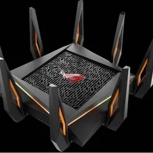 ROG GT-AX11000 трехдиапазонный WiFi игровой роутер первый в мире 10 гигабитный Wi-Fi роутер с четырехъядерным процессором, игровой порт 2,5G