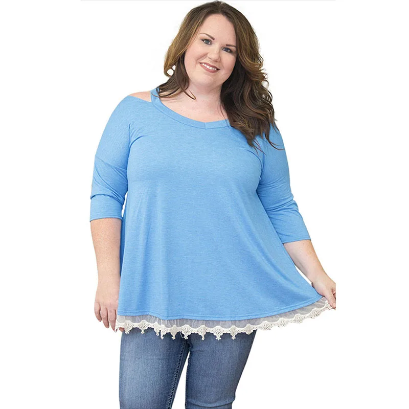 Plus Size XXXL Women T shirt 2018 Strapless T Shirt Casual Loose Tee Sexy Off Shoulder Top Solid