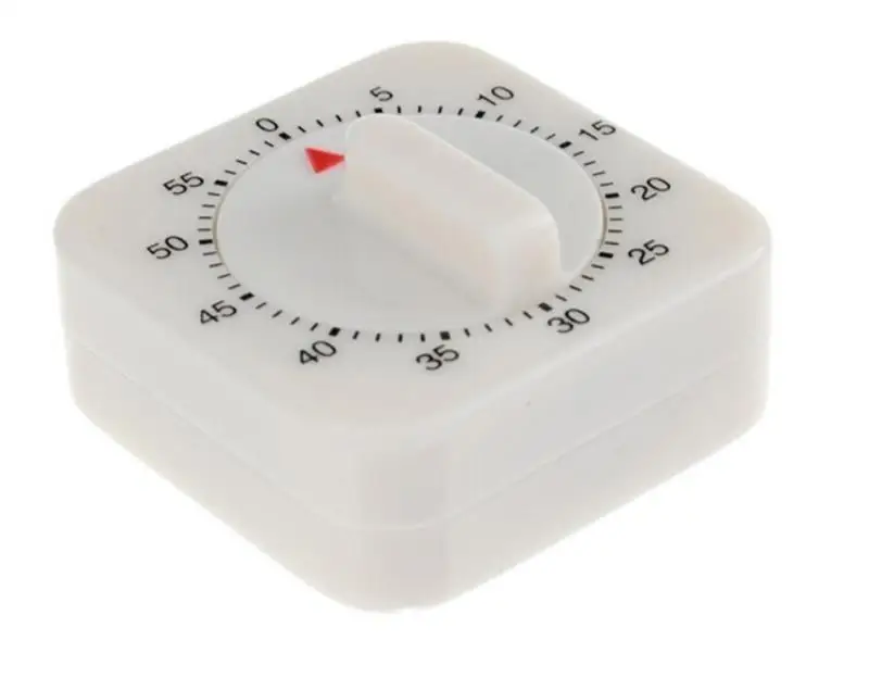 1 Pc 60 Mins New Kitchen Nice White Novelty Mechanical Wind Up Cooking