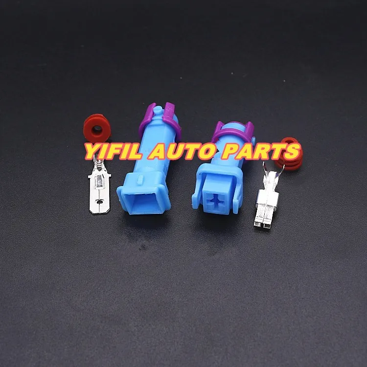 10 pcs 1 Pin Air Conditioning Wire Plug Automotive Connector Connector