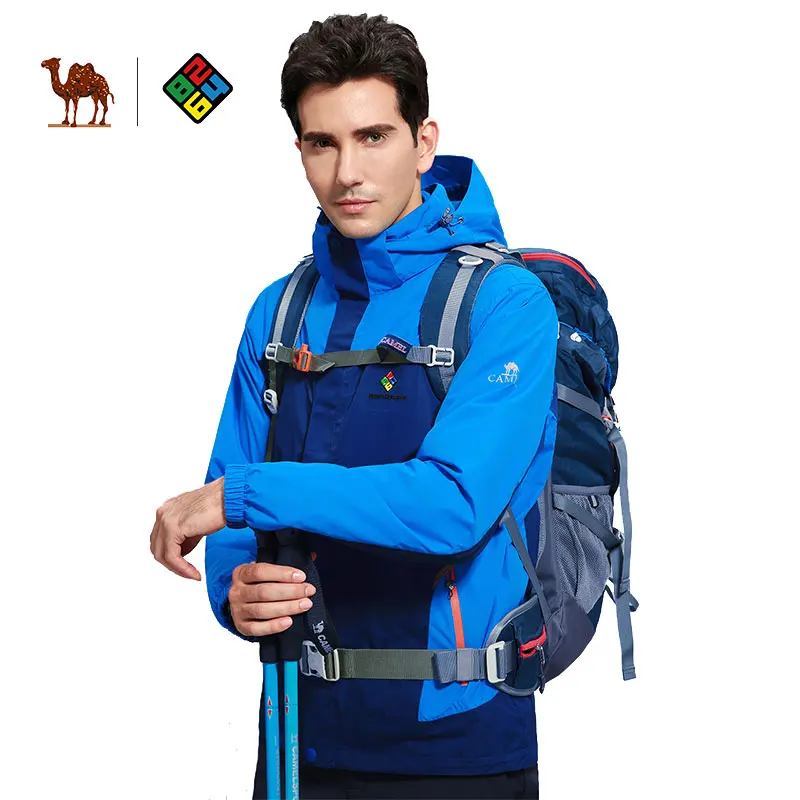 CAMEL X 8264 Men's Winter Cotton Outdoor Jacket Thermal Waterproof Windproof Camping Hiking Skiing Snowboarding Male Jacket CAMEL X 8264 Men's Winter Cotton Outdoor Jacket Thermal Waterproof Windproof Camping Hiking Skiing Snowboarding Male Jacket