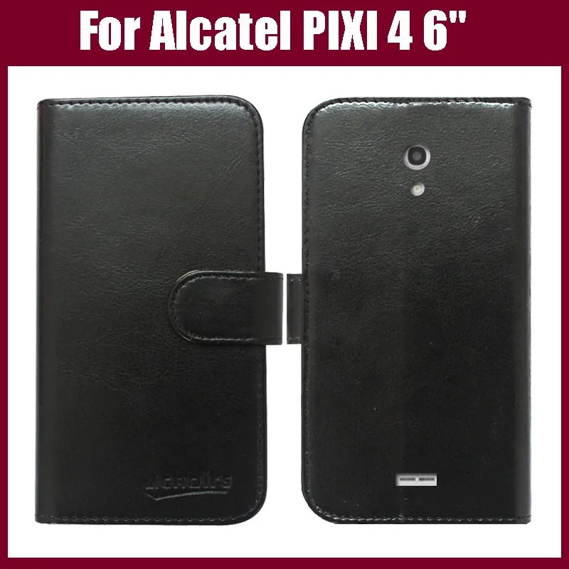 Горячая распродажа! Чехол Alcatel PIXI 4 6 дюймов модный кожаный защитный флип-чехол