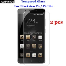 2 Pcs/Lot For Blackview P2 Lite Tempered Glass 9H 