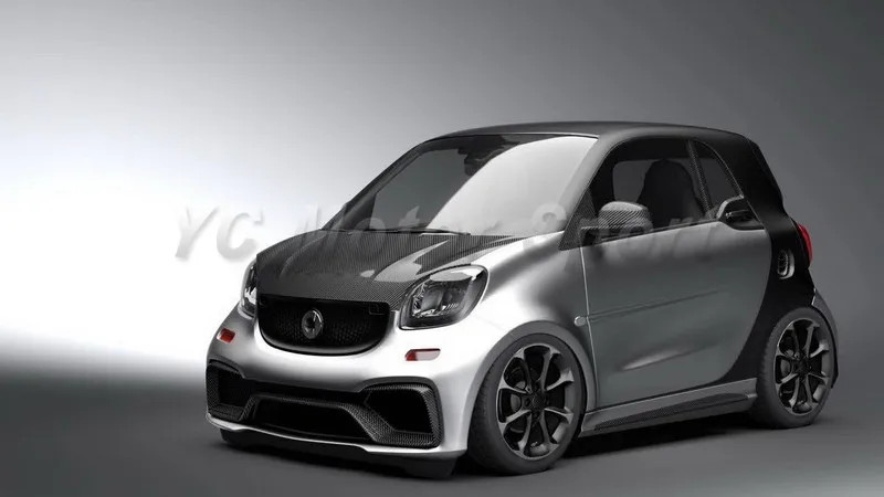 2015-2017 Smart Fortwo C453 & Forfour W453 AMG Style Body Kit FRP (6)